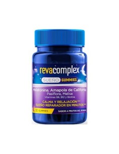 REVACOMPLEX SUEÑO GUMS 1,95MG 30U FRUT B