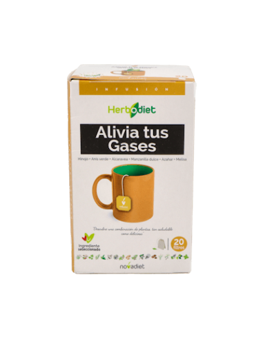 HERBODIET ALIVIA TUS GASES NOVADIET