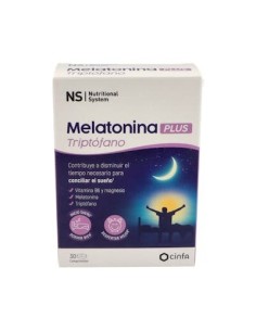 NS MELATONINA PLUS TRIPTOFANO 30 COMPR