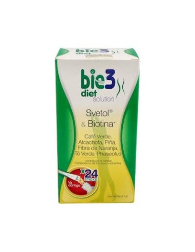 BIE 3 DIET SOLUCION 24 STICKS 4 GRAMOS