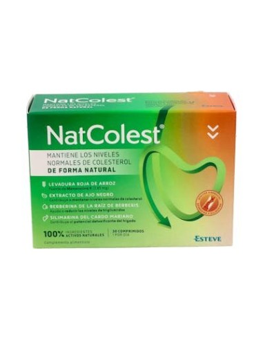 NATCOLEST 30 COMPRIMIDOS