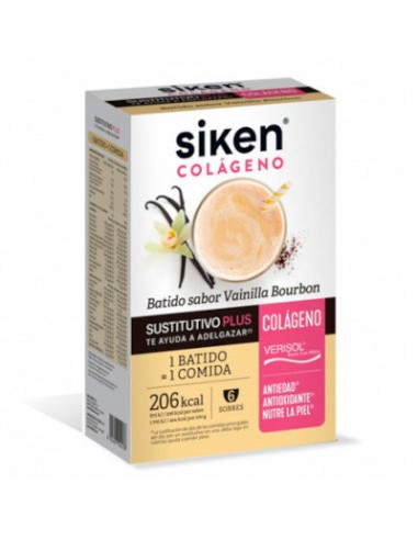 SIKEN SUSTI COLAGENO BATIDO VAINILLA 6S