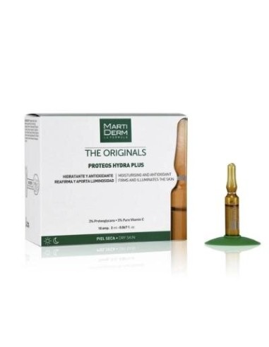 MARTIDERM PROTEOS HYDRA PLUS 10 AMPOLLAS