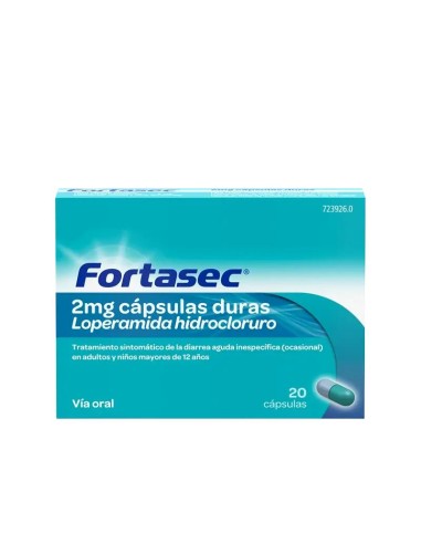 Fortasec 2 mg 20 Cápsulas