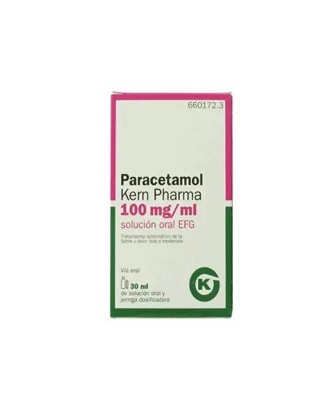 Paracetamol Kern Pharma Efg Solución Oral 30 ml
