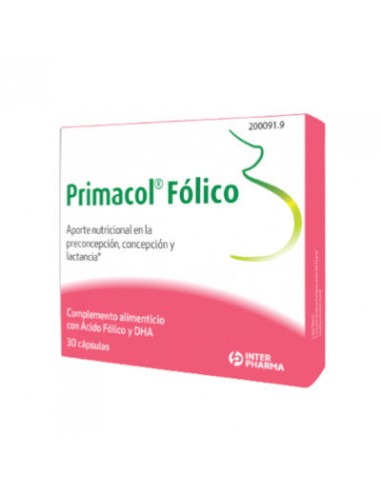PRIMACOL FOLICO 30 CAPSULAS
