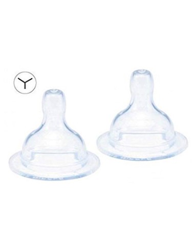 TETINA BEBEDUE MEDIC SILICONA 3 VELOCIDA