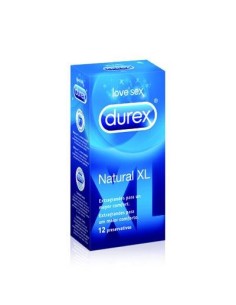 DUREX NATURAL XL 12 UNID