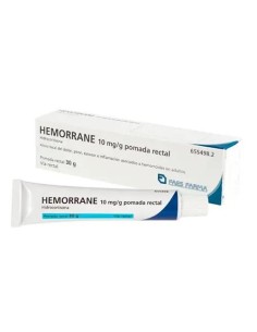 Hemorrane 10 mg Pomada Rectal 30 gr 2