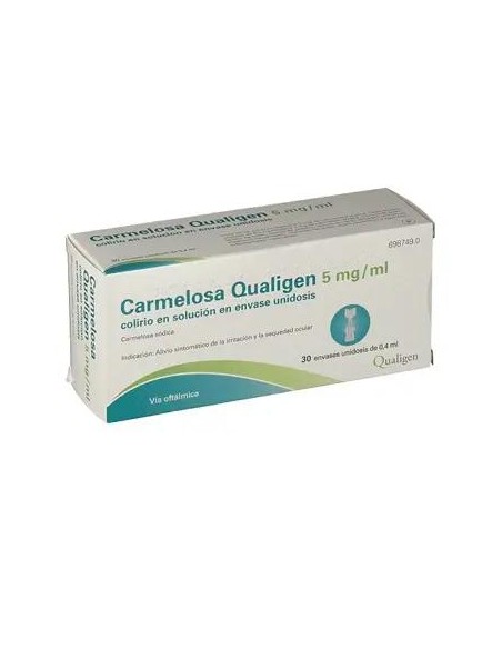 Carmelosa Qualigen Colirio 30 Unidosis