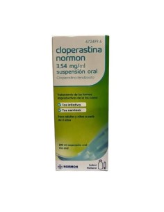 Cloperastina Normon Efg 3.54 Mg/ ml Suspension Oral 200 ml 2