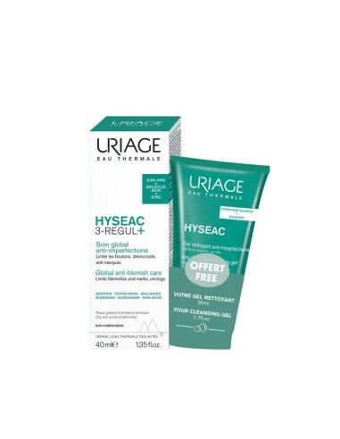 Uriage Promo Hyseac 3-Regul+ Cleansing Gel 50 Ml Gratis