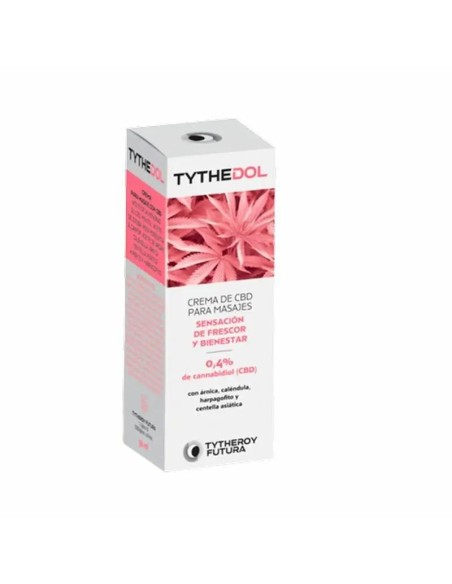 Thythedol Crema de Masaje de CBD, 50 ml